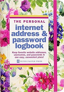 Peony Garden Wi-Fi Login and Password Logbook