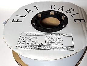 100 Feet Flat Ribbon Cable for Connectors