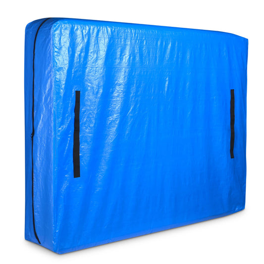 Mattress Bag Cover for Moving Storage Heavy Duty 8 Handles Zipper Reusable Cover with Strong Zipper Closure King Size