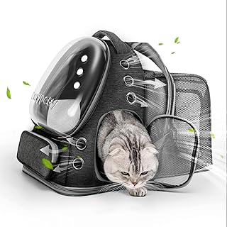 Expandable Cat Backpack for Travel and Hiking