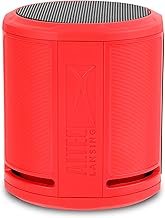 Waterproof Bluetooth Speaker, Lightweight and Portable, Red