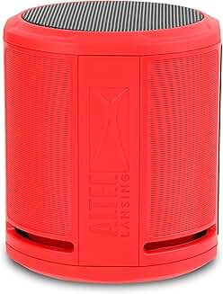 Waterproof Bluetooth Speaker, Lightweight and Portable, Red