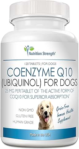 Coenzyme Q10 for Dogs, Grain-Free, 120 Chewables