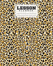 Elementary and high school lesson planner with 121 pages
