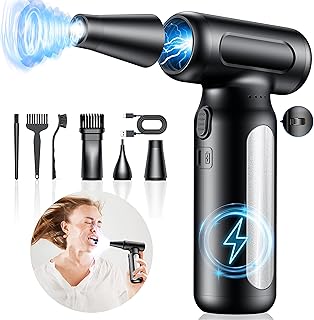 Rechargeable Cordless Air Duster for Electronics and Home