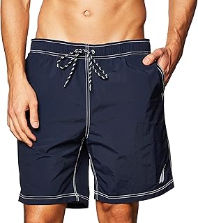 Men's Solid Quick-Drying Classic Swim Trunks
