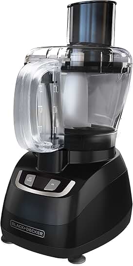 8-Cup Food Processor with Stainless Steel Blade