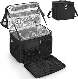 Large Hairdressing Travel Bag with Dividers