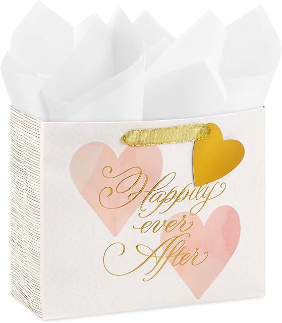 7-inch horizontal gift bag with tissue for special occasions