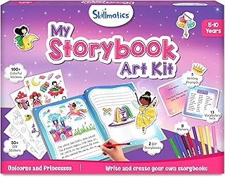 Storybook Art Kit for Kids with Stickers and Crafts