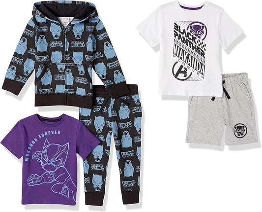 Set of 5 boys' and toddlers' outfit sets