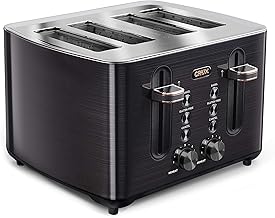 4-Slice Toaster with Wide Slots and Shade Control