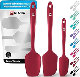 3-Piece Heat-Resistant Silicone Spatula Set