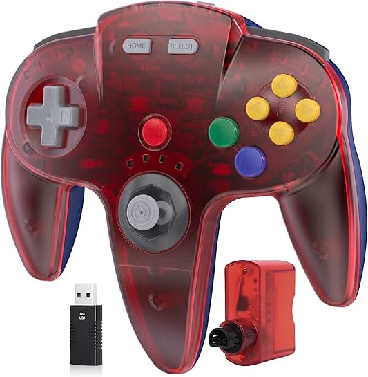 Wireless N64 Switch Controller with USB Receiver