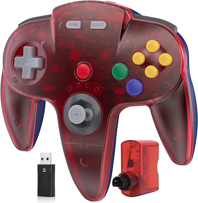 Wireless N64 Switch Controller with USB Receiver