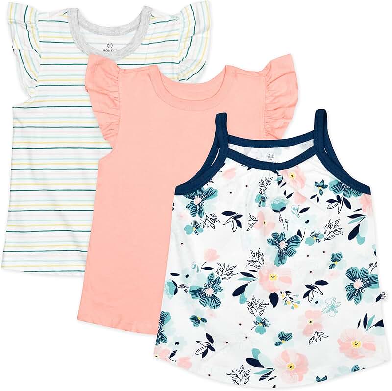 Baby Girls' Organic Cotton T-Shirt Set