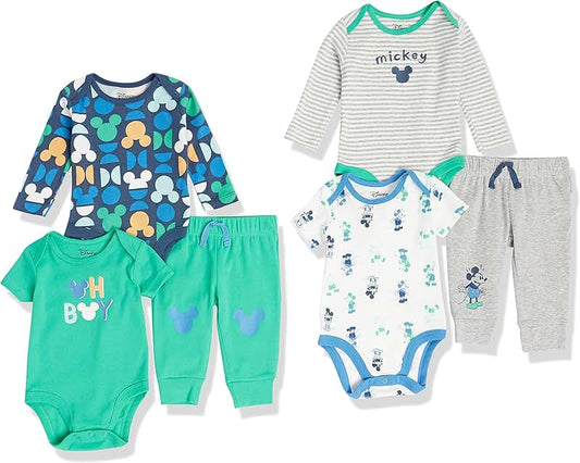 Unisex Baby 6-Piece Outfit Set