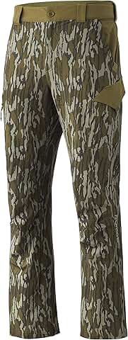 Men's Camo Hunting Pants with Adjustable Waist