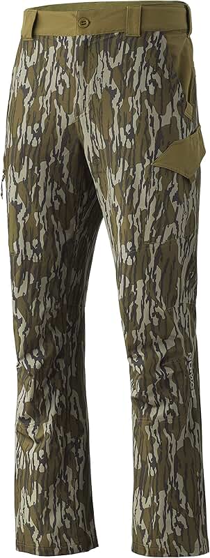 Men's Camo Hunting Pants with Adjustable Waist