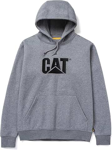 Men's Hoodie with Embroidered Logo, Cord System, and Pouch Pocket
