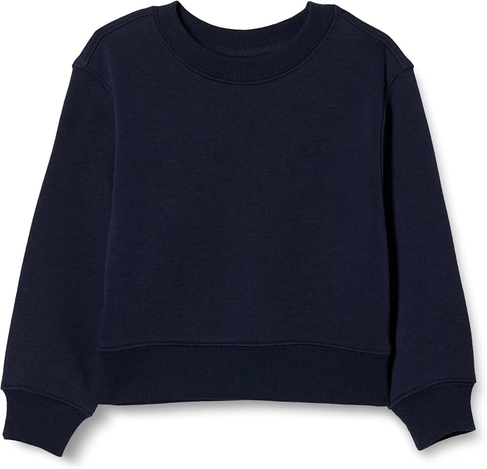 Girls' crew neck sweatshirt