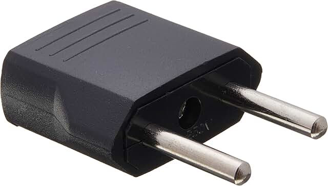 Travel Power Plug Adapter for Europe and USA