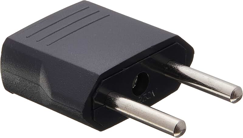 Travel Power Plug Adapter for Europe and USA