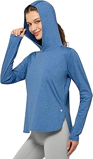 Women's Hooded Sun Shirt with UPF 50+ Long Sleeve