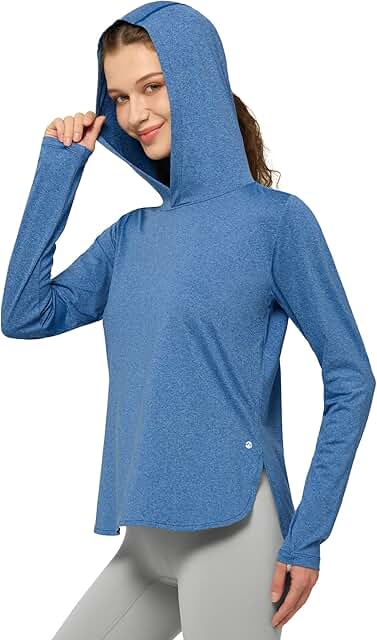 Women's Hooded Sun Shirt with UPF 50+ Long Sleeve