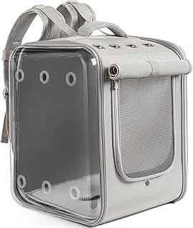 Large Ventilated Cat and Dog Backpack for Travel