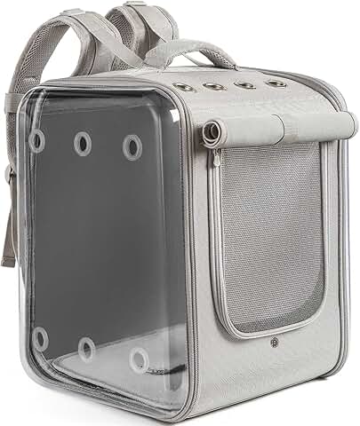 Large Ventilated Cat and Dog Backpack for Travel