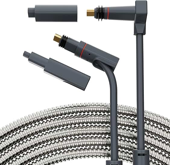 Heavy Duty 32.8FT Metal Clad Cable for Starlink Gen 2