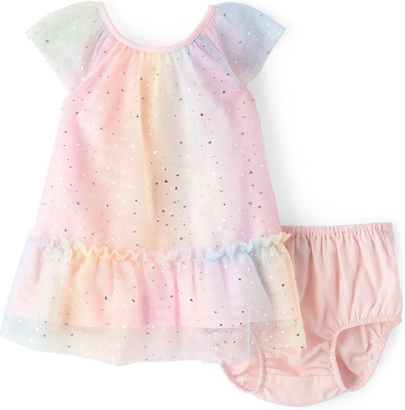 Baby Girls' and Toddler Short Sleeve Dresses