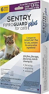 Flea and Tick Treatment for Cats, 6-Month Supply