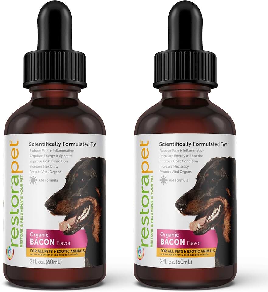 Dog & Cat Bacon Liquid Multivitamin for Joints