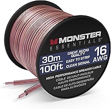 High Performance 16 Gauge Copper Clad Aluminum Speaker Wire 100 FT
