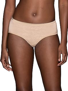 Silky Stretch Hipster Panties with Satin Trim