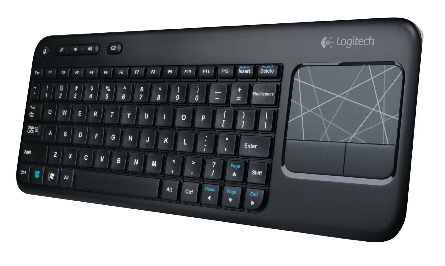 Wireless Touch Keyboard K400 with Built-In Multi-Touch Touchpad