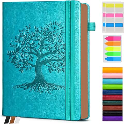 Vintage Leather Journal with 300 Pages for Writing