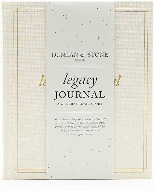 Grandparents Legacy Journal - Keepsake Book for Family