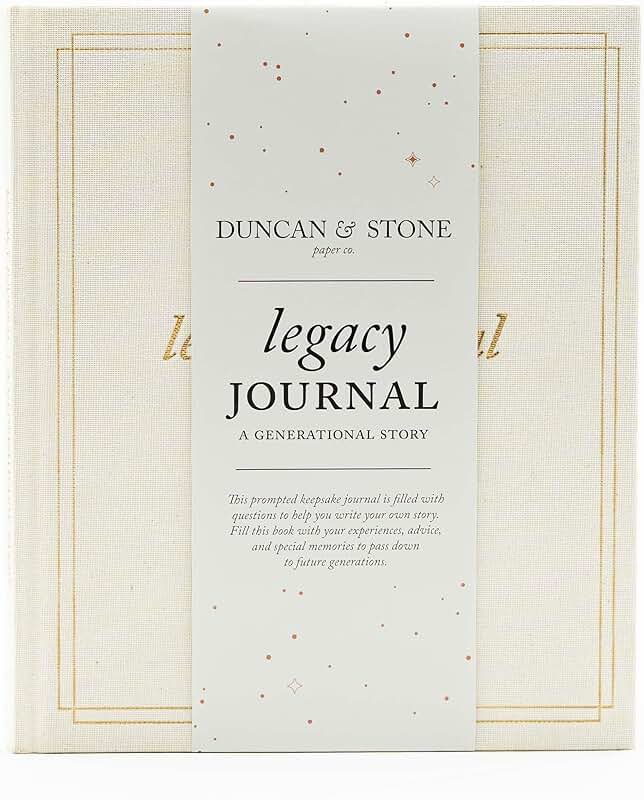 Grandparents Legacy Journal - Keepsake Book for Family