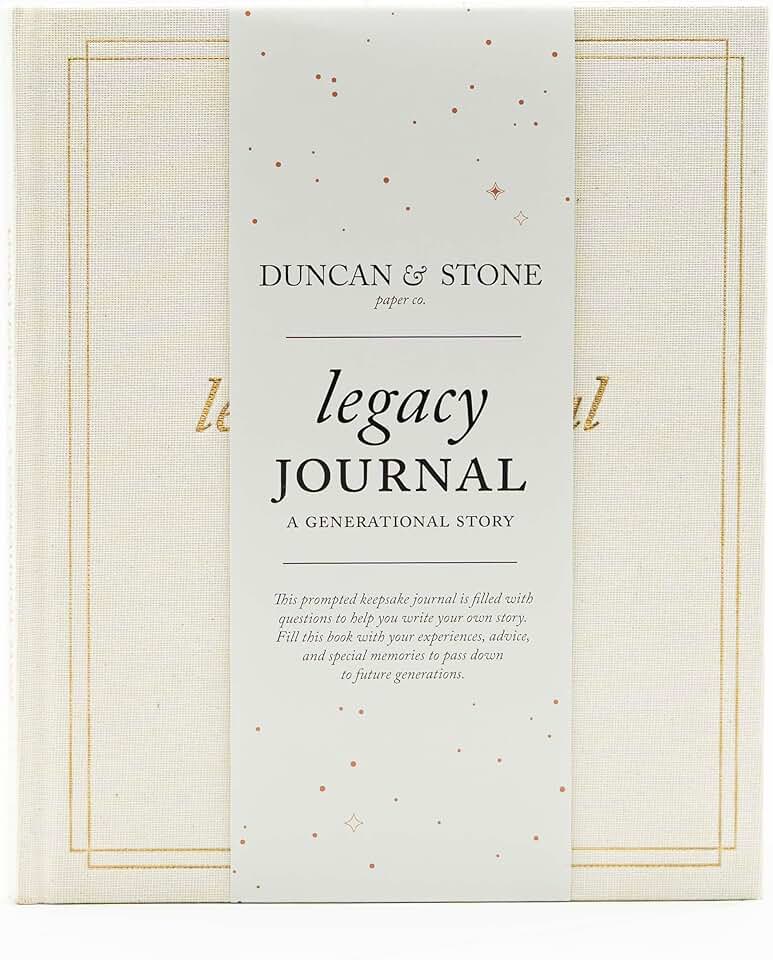 Grandparents Legacy Journal - Keepsake Book for Family