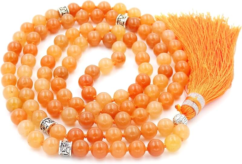 Mala Beads Necklace and Bracelet for Prayer