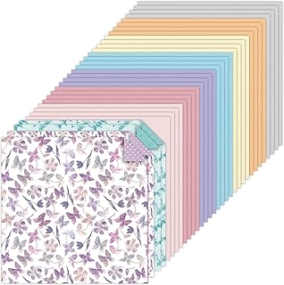 12x12 Pastel Scrapbooking Cardstock, 36 Sheets