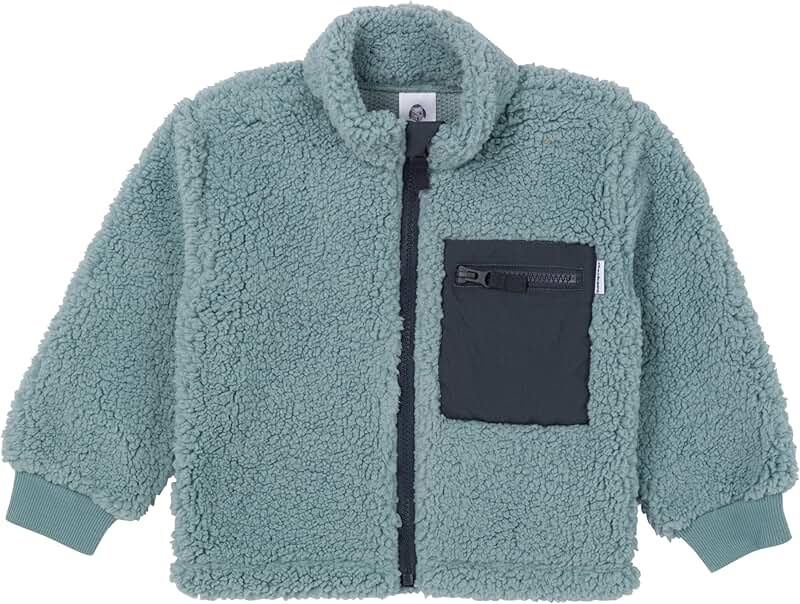 Baby Toddler Sherpa Fleece Zip-Up Jacket