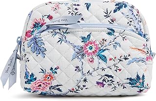 Medium Cotton Cosmetic Organizer Bag for Women