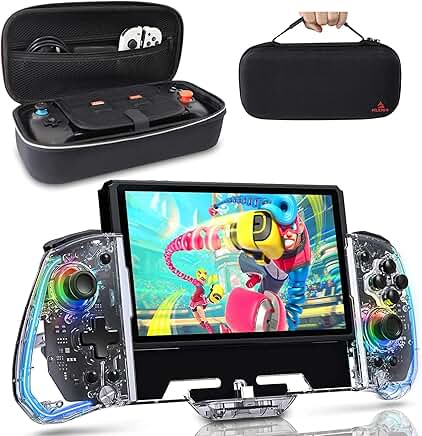 Switch Controller Accessory Kit with Gripcon, Gyro, Turbo, and Storage