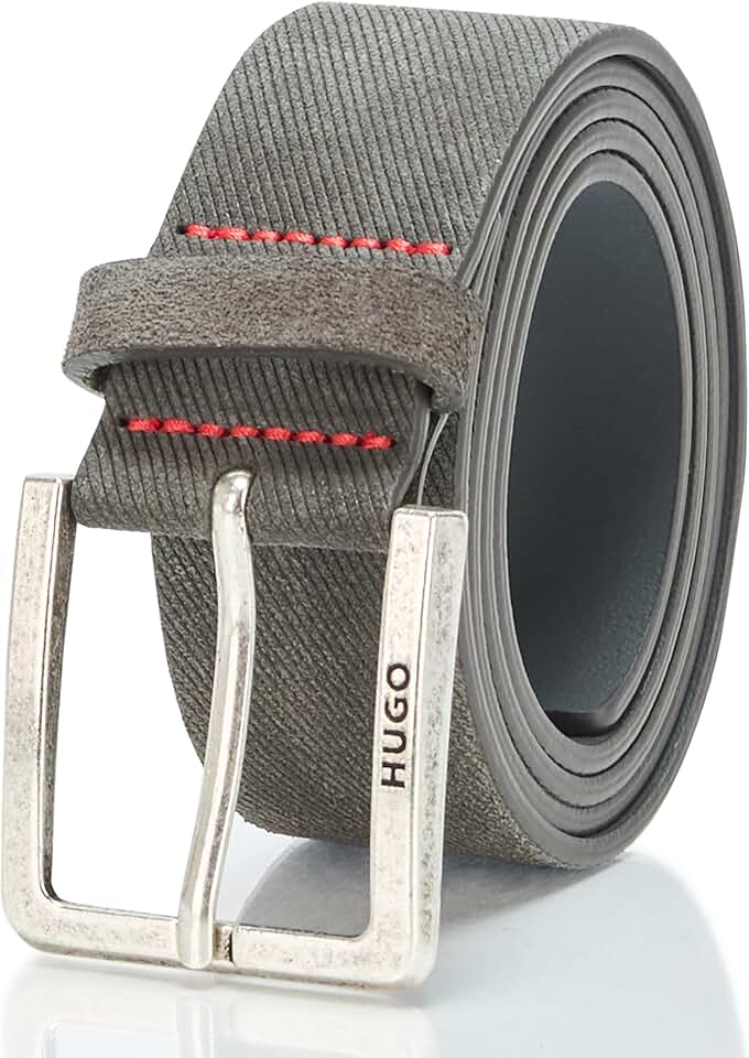 Men's Suede Leather Evening Belt