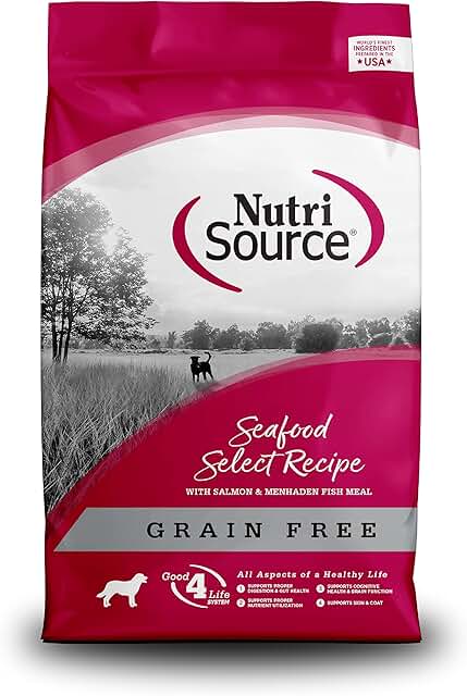 Seafood Grain-Free Dry Dog Food, 5 lb