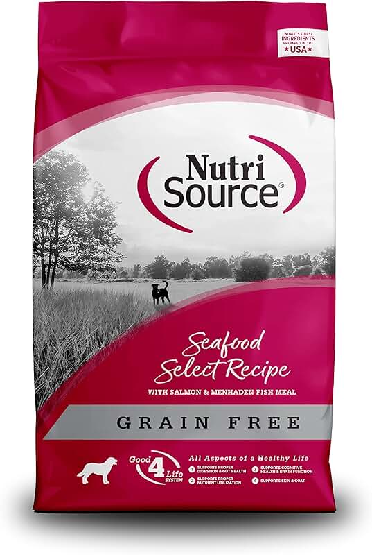 Seafood Grain-Free Dry Dog Food, 5 lb